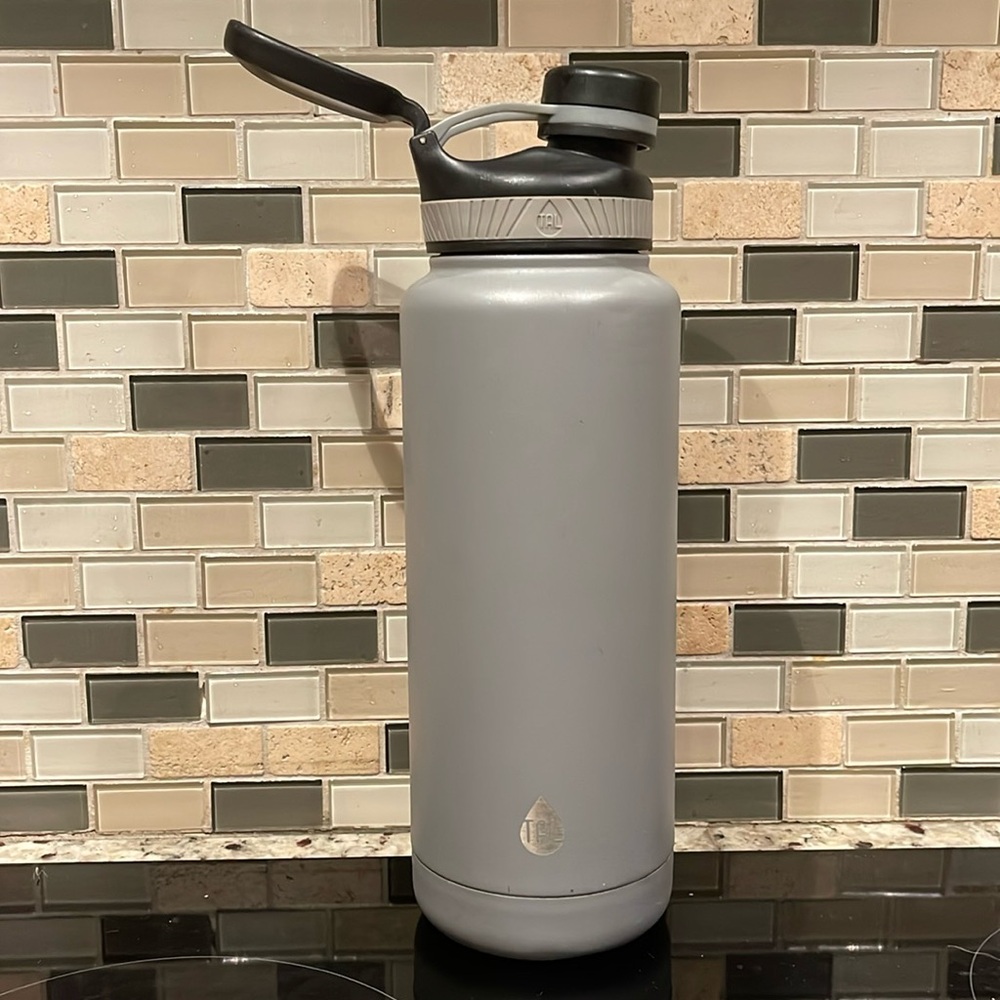 Gray Water Bottle 40oz TAL Brand Insulated Metal Bottle
